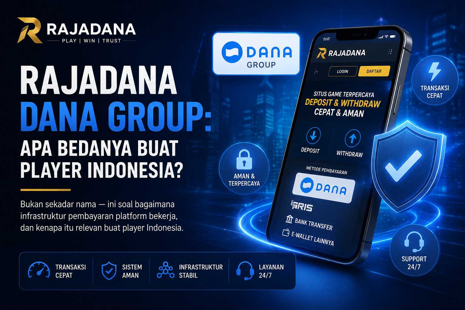 Rajadana Dana Group — penjelasan koneksi dan implikasinya buat player Indonesia