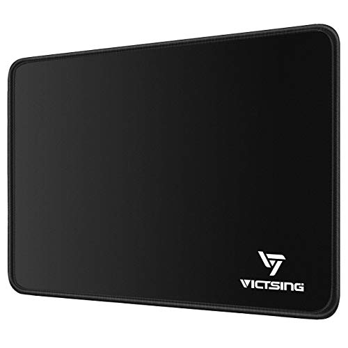 VicTsing Mouse Pad with Stitched Edge, Premium-Textured Mouse Mat, Non-Slip...