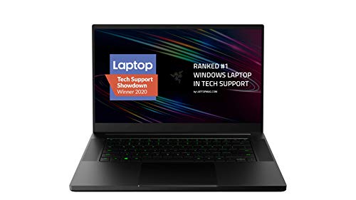 Razer Blade 15 Base Gaming Laptop 2020: Intel Core i7-10750H 6 Core, NVIDIA...