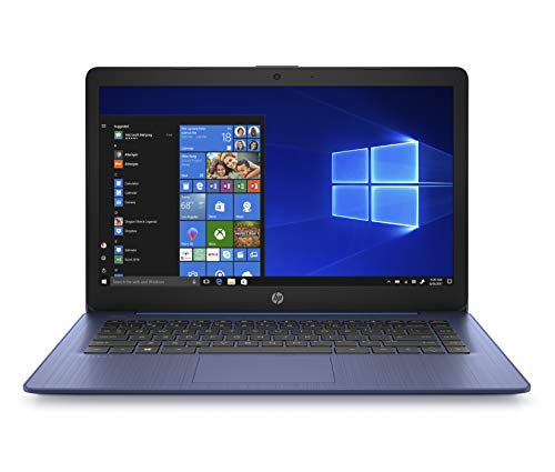 HP Stream 14-inch Laptop, Intel Celeron N4000, 4 GB RAM, 64 GB eMMC,...