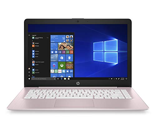 HP Stream 14-Inch Laptop, Intel Celeron N4000, 4 GB RAM, 64 GB eMMC,...