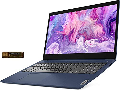 Latest_Lenovo IdeaPad 3 15' HD Laptop PC, Intel Core i3-1005G1 Processor,...